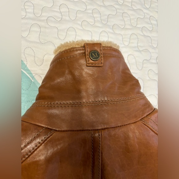 Men’s Andrew Marc leather jacket. Size medium. - Picture 5 of 13